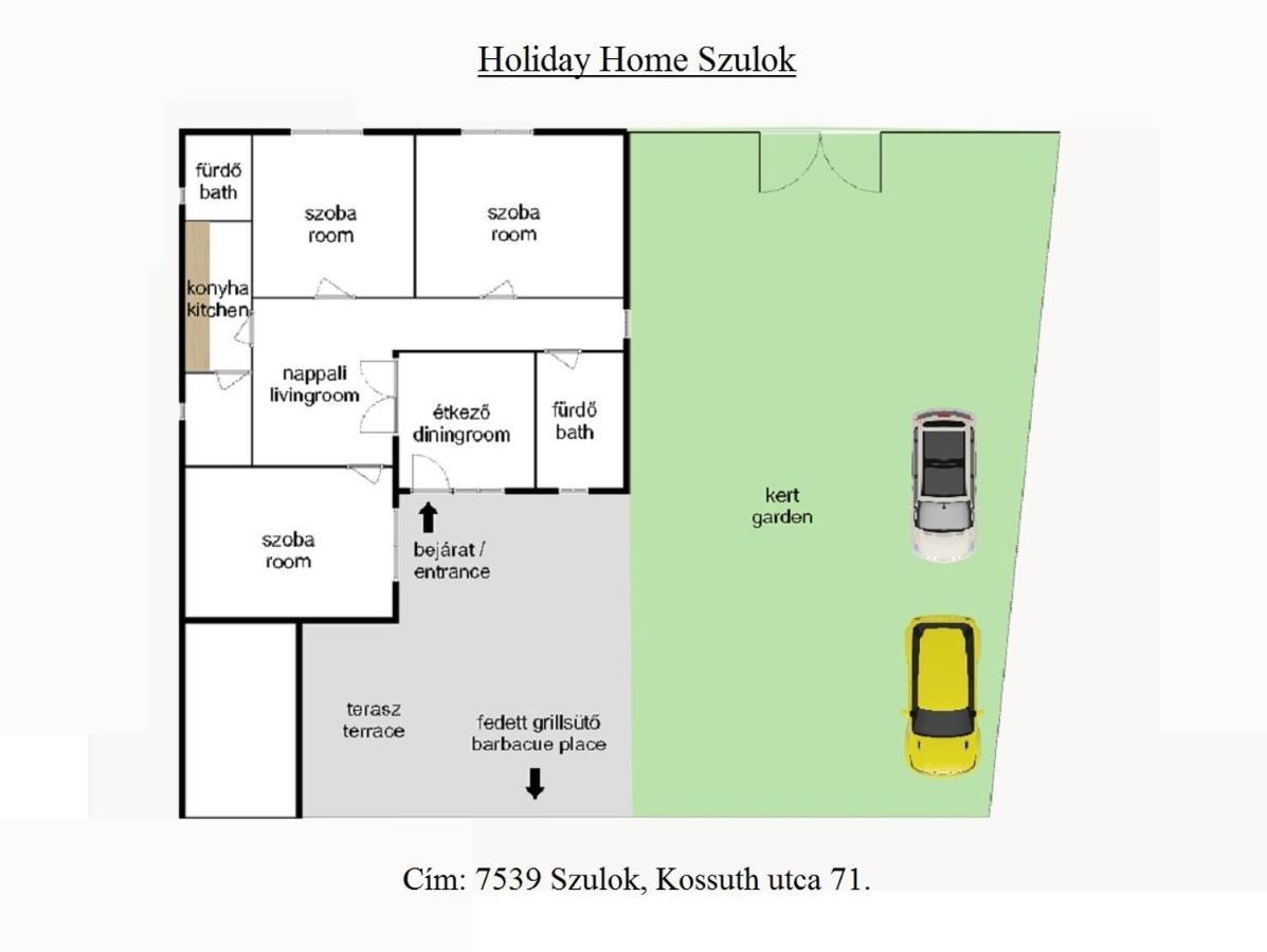 Holiday Home Szulok Экстерьер фото